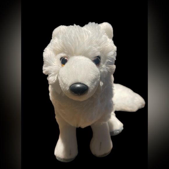 Wild Republic Cuddlekins Arctic White Fox Plush Realistic Stuffed Animal 10-11” - Picture 2 of 9